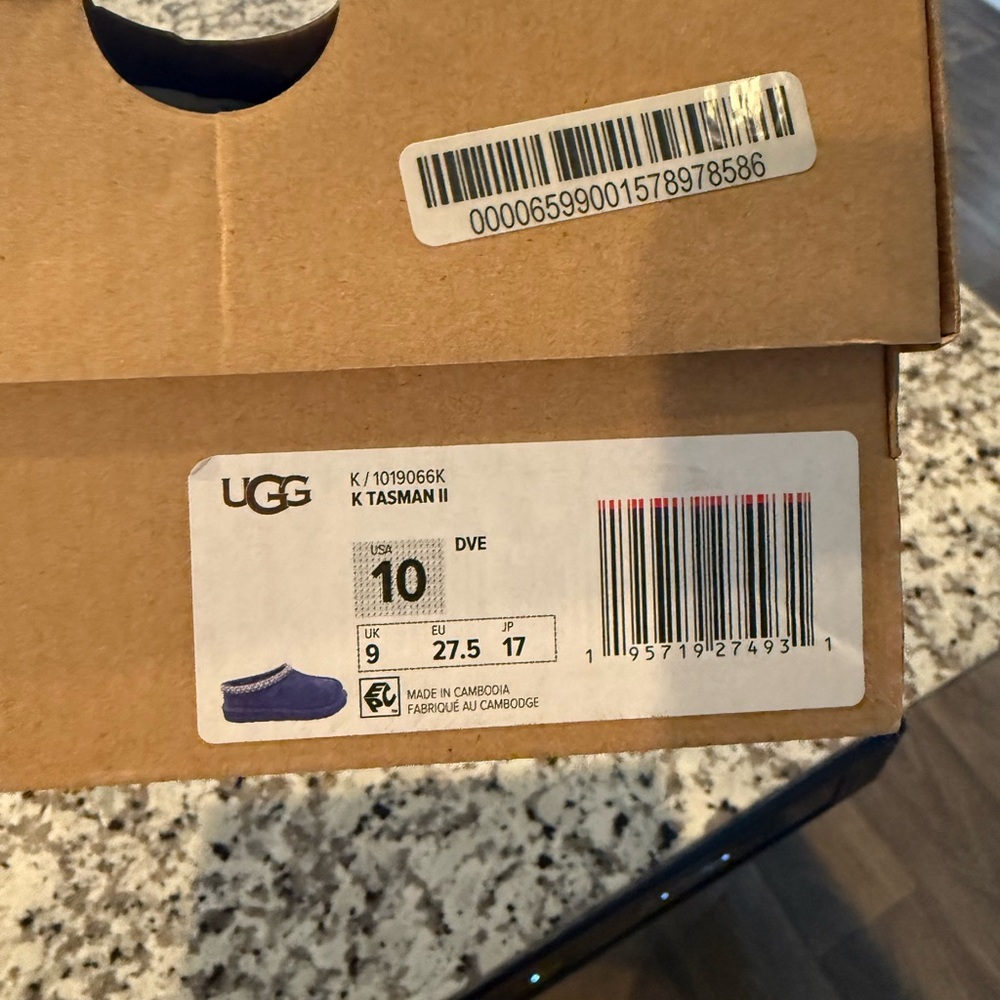 UGG Blue Slippers